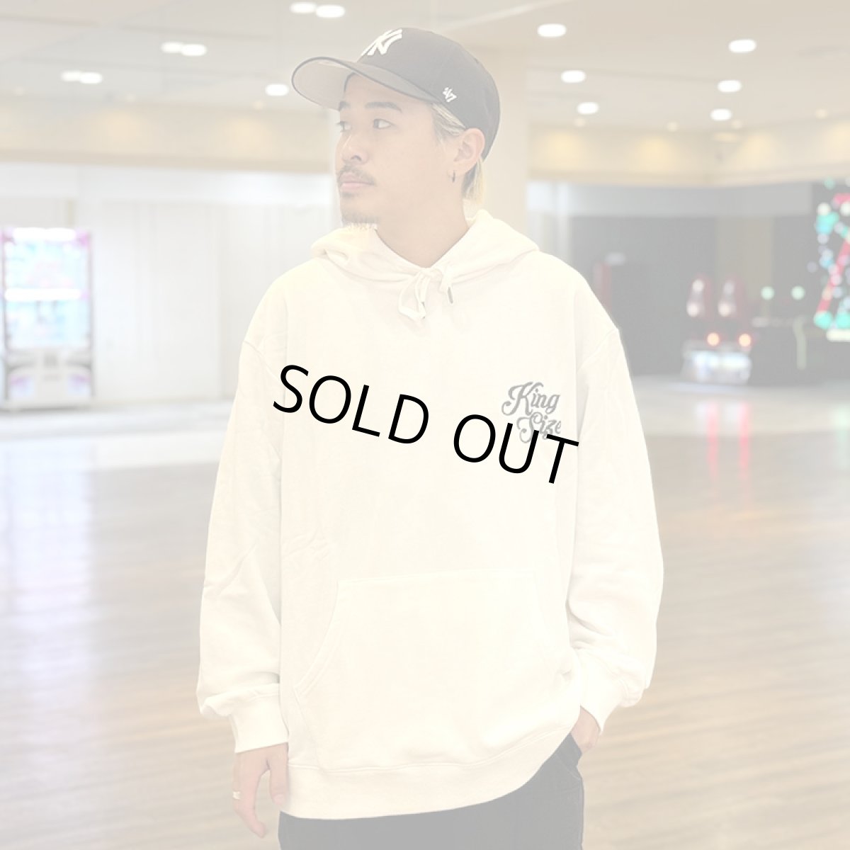 画像14: 【ラストLのみ】KINGSIZE（キングサイズ）“DICE HOODSWEAT” (14)
