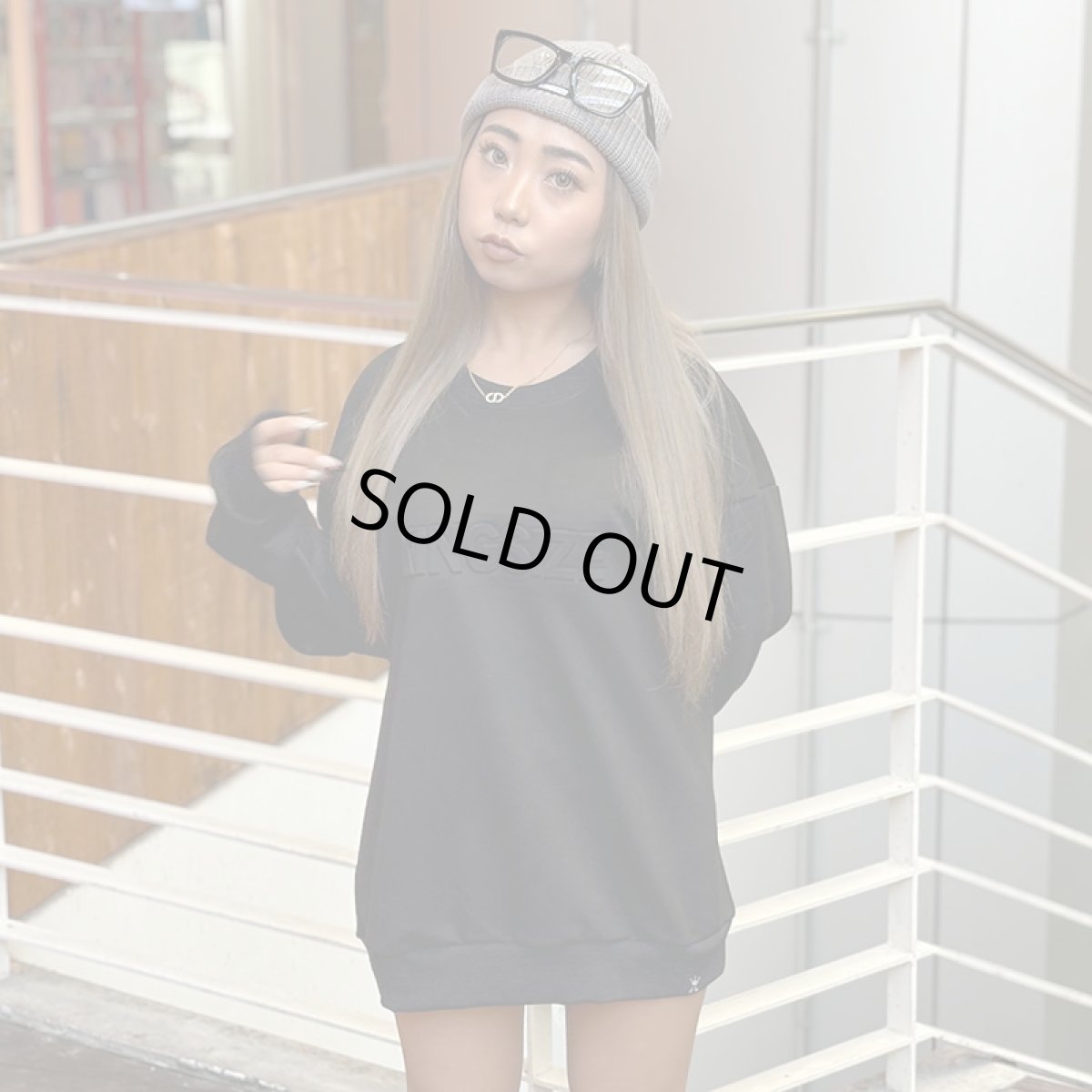 画像11: KINGSIZE（キングサイズ）“KING EMBOSS CREWSWEAT” (11)