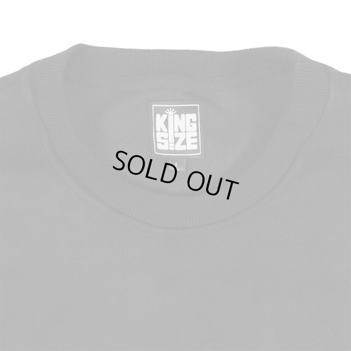 画像3: KINGSIZE（キングサイズ）“KING EMBOSS CREWSWEAT” (3)