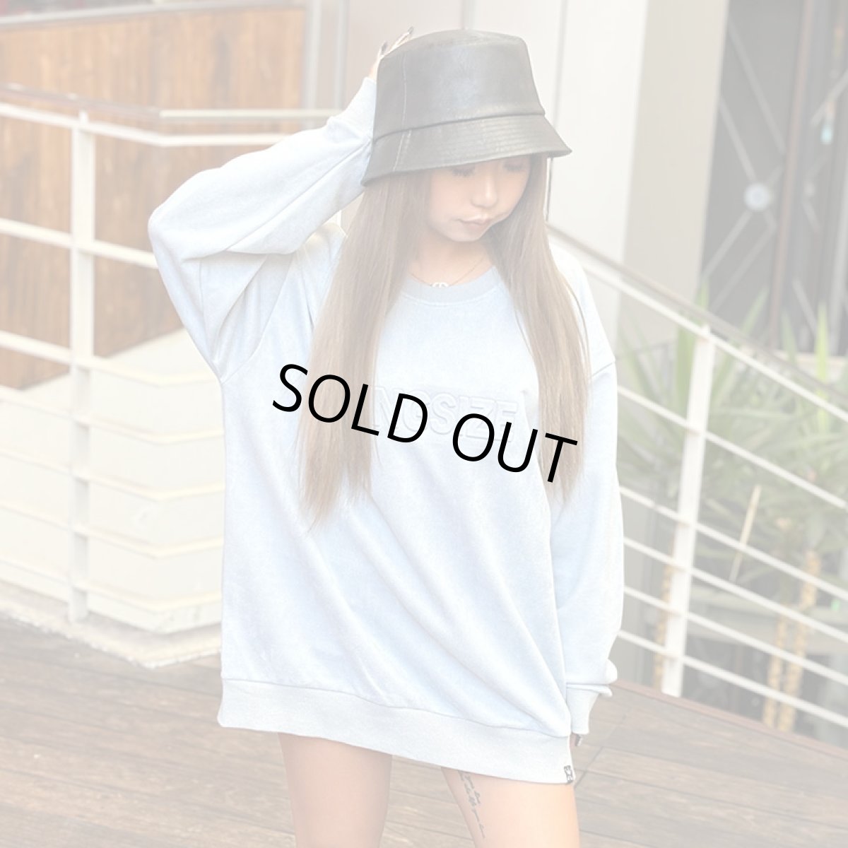 画像11: KINGSIZE（キングサイズ）“KING EMBOSS CREWSWEAT” (11)