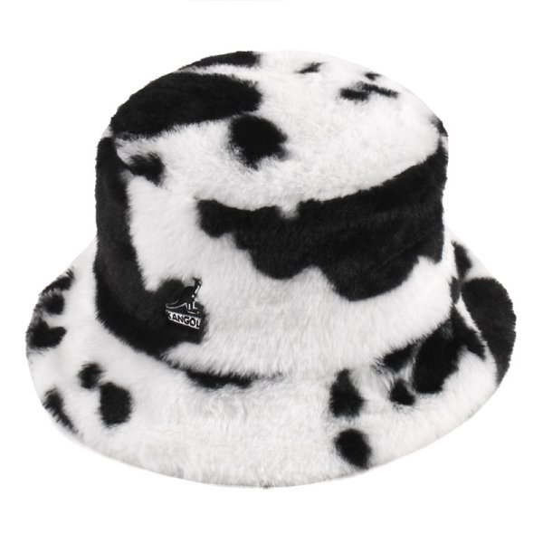 画像1: 【ラストLのみ】KANGOL（カンゴール） “FAUX FUR BUCKET” (1)