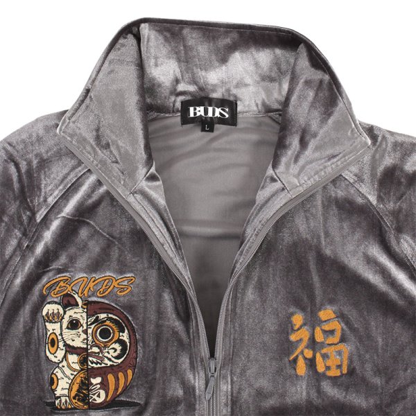 画像4: BUDS（バッズ）“MANEKIDARUMA VELOR TRACK JACKET” (4)