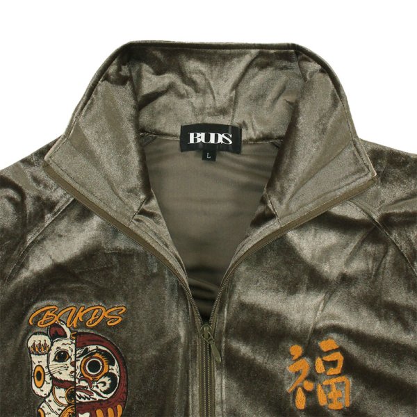 画像4: BUDS（バッズ）“MANEKIDARUMA VELOR TRACK JACKET” (4)