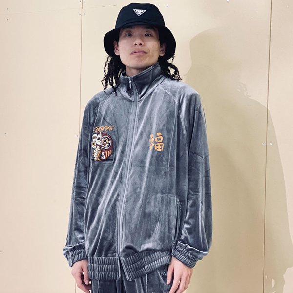 画像13: BUDS（バッズ）“MANEKIDARUMA VELOR TRACK JACKET” (13)