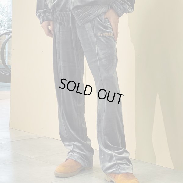 画像12: 【ラストXLのみ】BUDS（バッズ） “バッズ倶楽部 VELOR TRACK PANTS” (12)