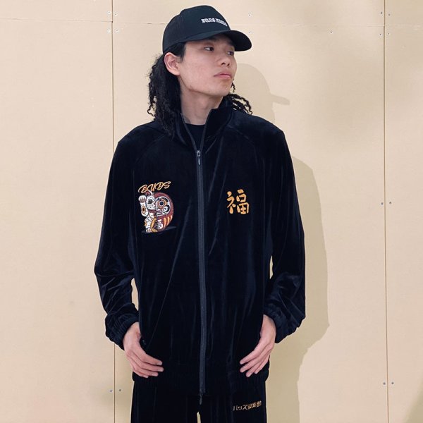 画像13: BUDS(バッズ)“MANEKIDARUMA VELOR TRACK JACKET” (13)