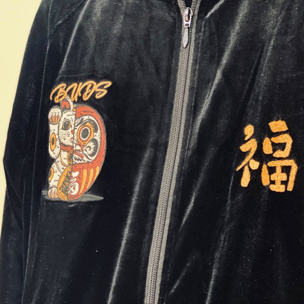 画像14: BUDS(バッズ)“MANEKIDARUMA VELOR TRACK JACKET” (14)