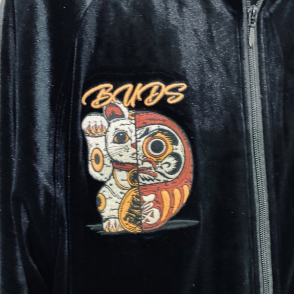 画像15: BUDS(バッズ)“MANEKIDARUMA VELOR TRACK JACKET” (15)