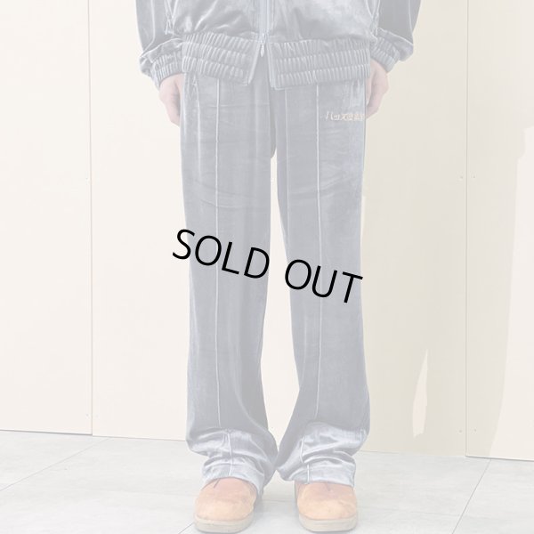 画像13: 【ラストXLのみ】BUDS（バッズ） “バッズ倶楽部 VELOR TRACK PANTS” (13)