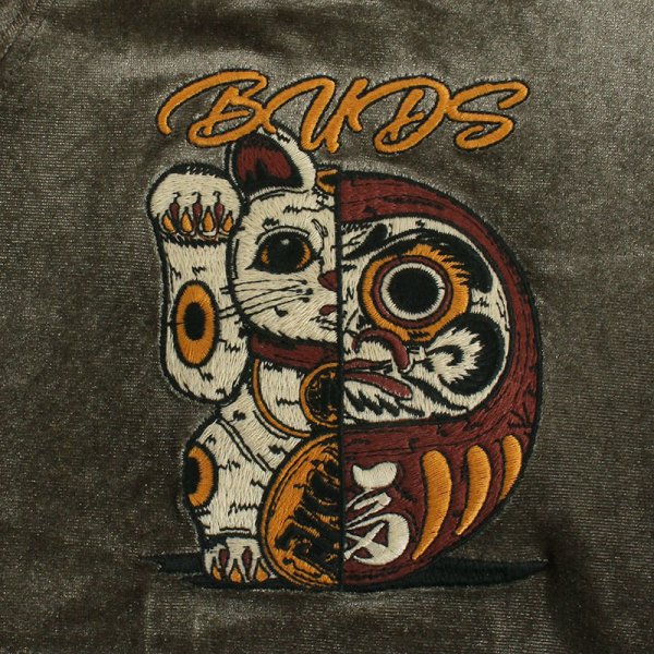 画像5: BUDS（バッズ）“MANEKIDARUMA VELOR TRACK JACKET” (5)
