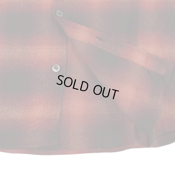 画像7: 【ラストXLのみ】BUDS（バッズ）“OMBRECHECK FLANNEL SHIRTS” (7)