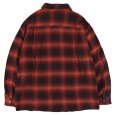 画像2: 【ラストXLのみ】BUDS（バッズ）“OMBRECHECK FLANNEL SHIRTS” (2)