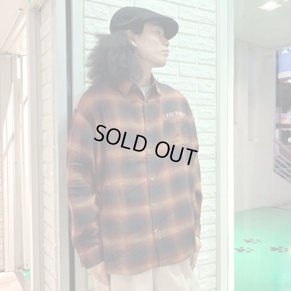 画像11: 【ラストXLのみ】BUDS（バッズ）“OMBRECHECK FLANNEL SHIRTS” (11)