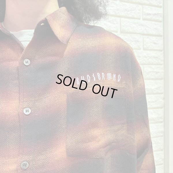 画像12: 【ラストXLのみ】BUDS（バッズ）“OMBRECHECK FLANNEL SHIRTS” (12)