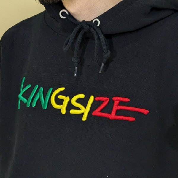 画像13: KINGSIZE(キングサイズ)“RASTA LOGO HOODSWEAT” (13)