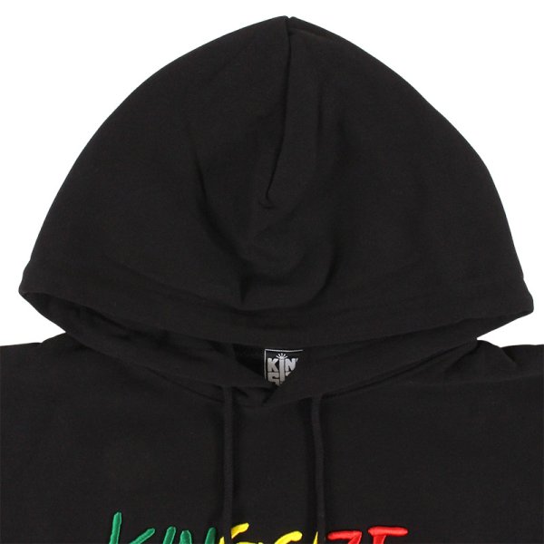 画像3: KINGSIZE(キングサイズ)“RASTA LOGO HOODSWEAT” (3)
