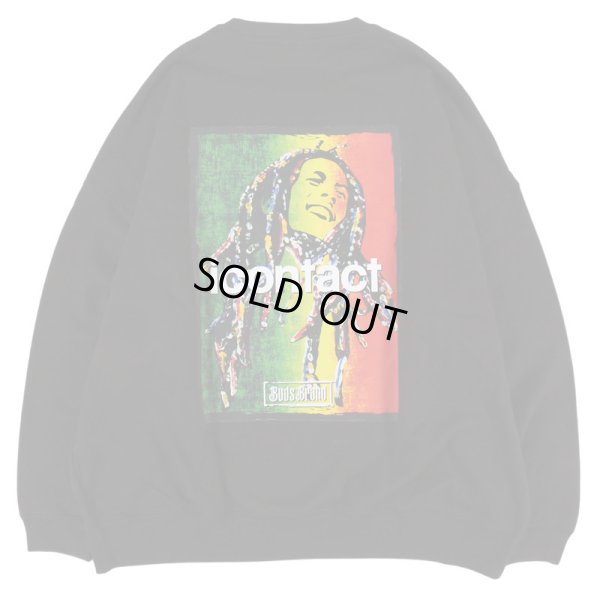 画像3: 【ラストXLのみ】BUDS(バッズ)× icontact “ONE LOVE WIDE CREW SWEAT” (3)