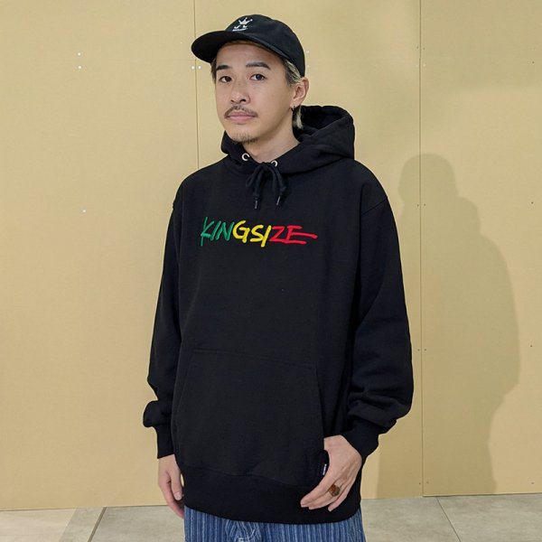 画像12: KINGSIZE(キングサイズ)“RASTA LOGO HOODSWEAT” (12)