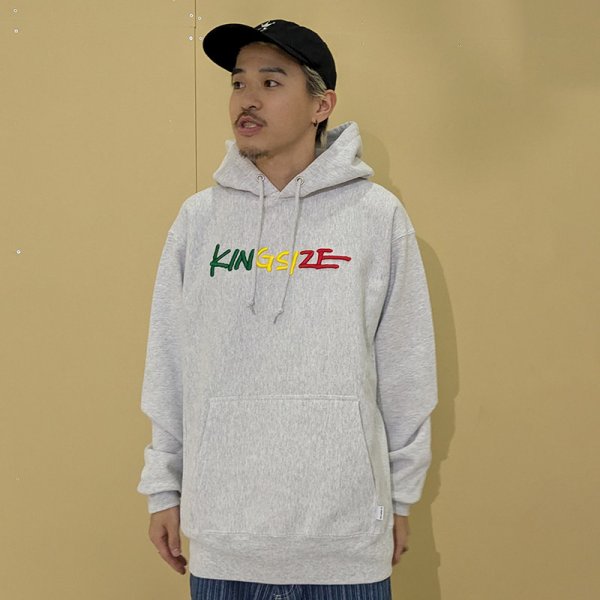 画像12: KINGSIZE(キングサイズ)“RASTA LOGO HOODSWEAT” (12)