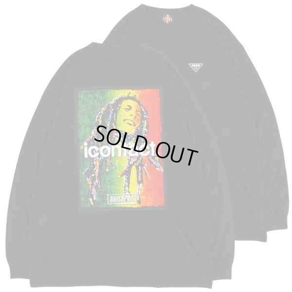 画像1: 【ラストMのみ】BUDS（バッズ）× icontact “ONE LOVE L/S TEE” (1)