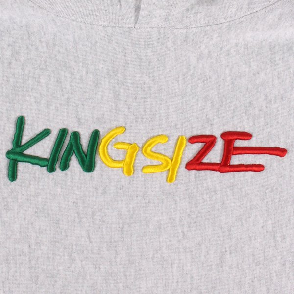 画像4: KINGSIZE(キングサイズ)“RASTA LOGO HOODSWEAT” (4)