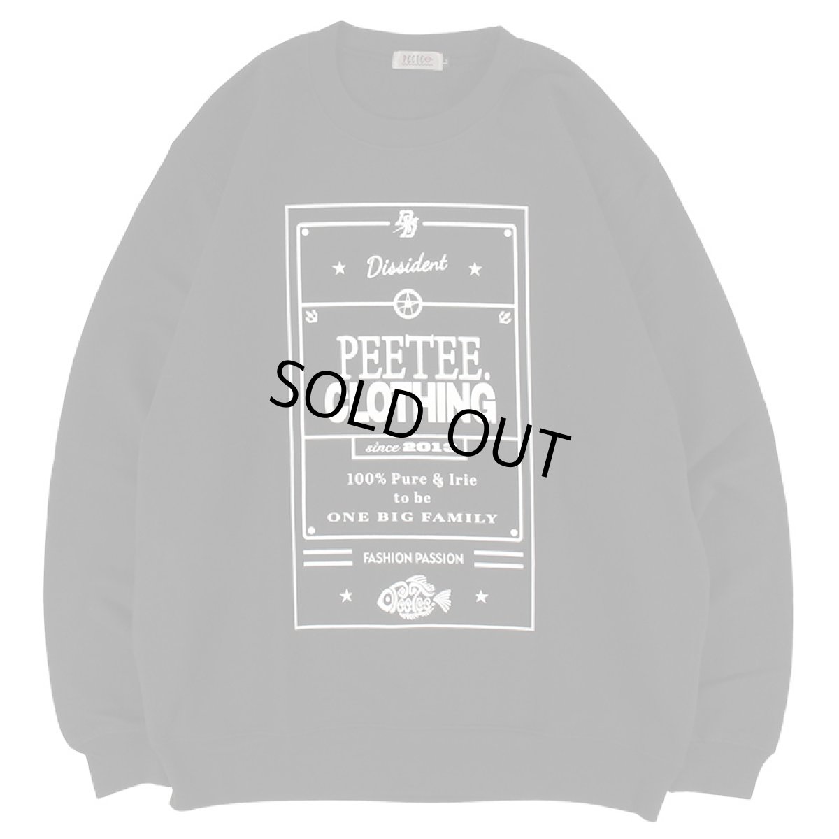 画像1: PeeTee. (ピーティー) “PEETEE CLOTHING CREW SWEAT” (1)