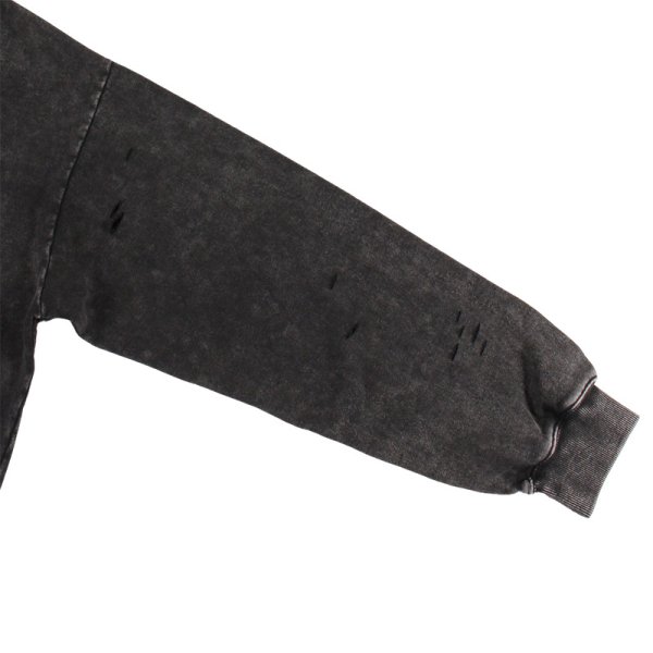 画像12: 【ラストXLのみ】BUDS(バッズ)“DNC CHEMICAL DAMAGE ZIP HOODIE” (12)