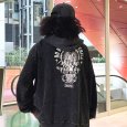 画像16: 【ラストXLのみ】BUDS（バッズ）“DNC CHEMICAL DAMAGE ZIP HOODIE” (16)