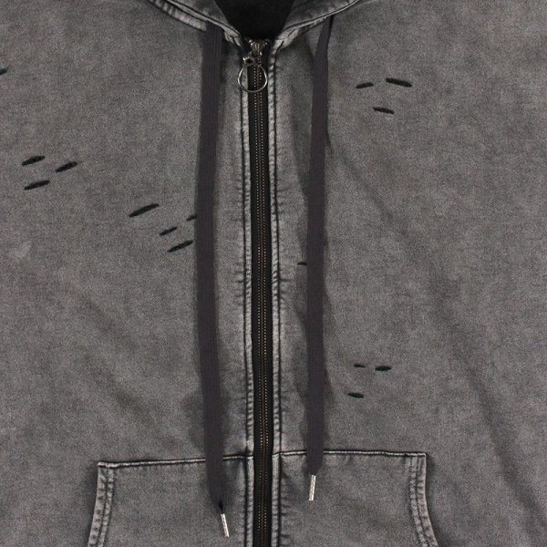 画像6: BUDS（バッズ）“DNC CHEMICAL DAMAGE ZIP HOODIE” (6)