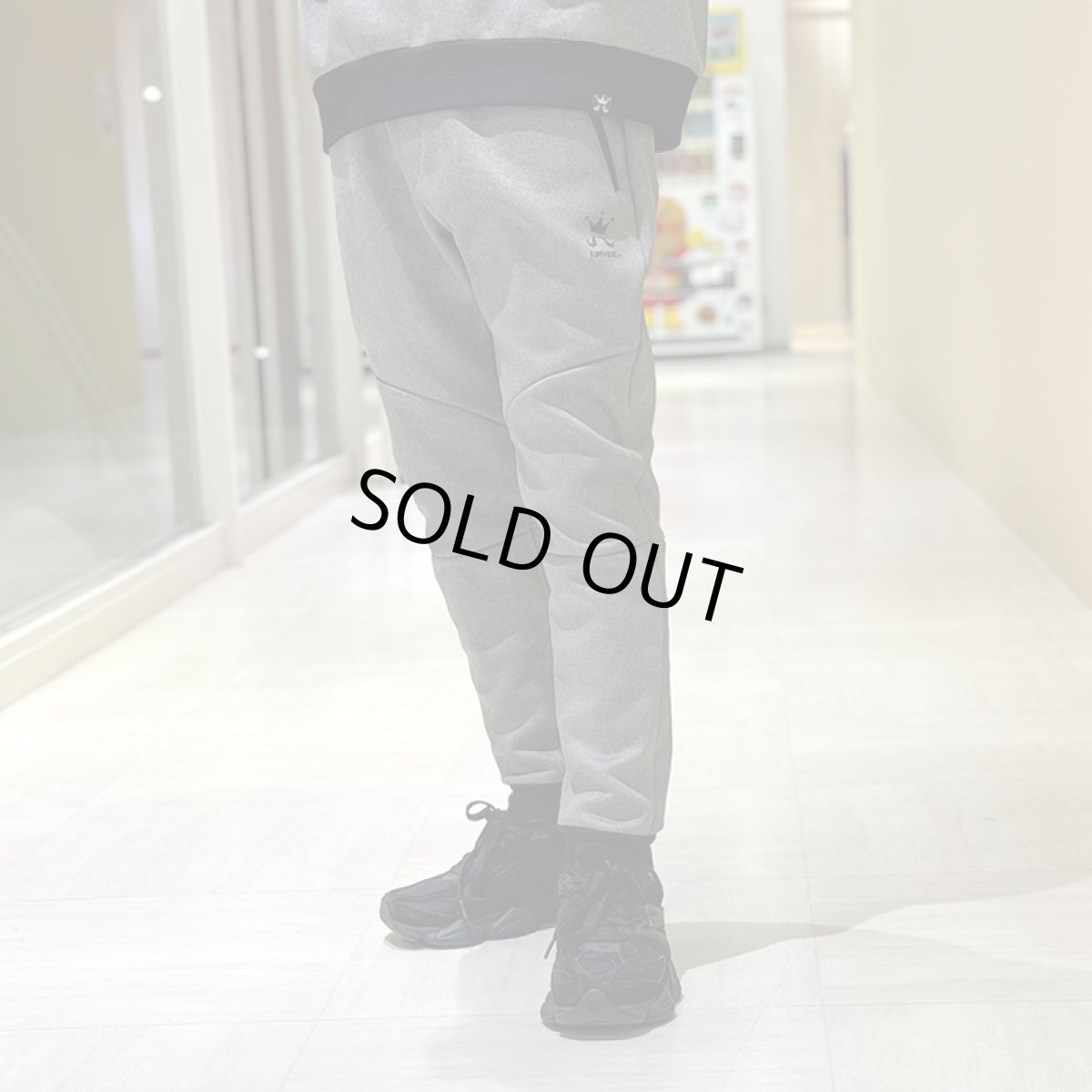 画像13: 【ラストXLのみ】KINGSIZE（キングサイズ）“KS LOGO SUEDE PANTS” (13)