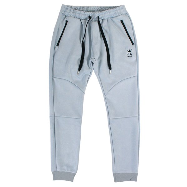 画像1: 【ラストXLのみ】KINGSIZE（キングサイズ）“KS LOGO SUEDE PANTS” (1)