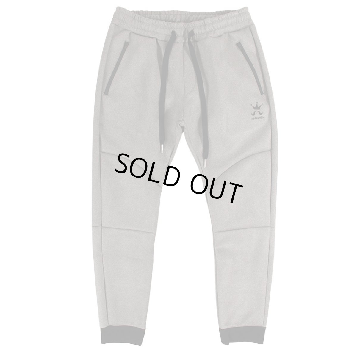 画像1: 【ラストXLのみ】KINGSIZE（キングサイズ）“KS LOGO SUEDE PANTS” (1)