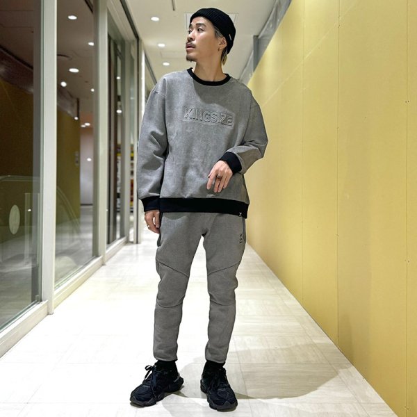画像17: 【ラストXLのみ】KINGSIZE(キングサイズ)“KS LOGO SUEDE PANTS” (17)