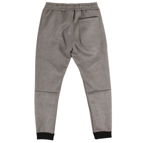 画像2: 【ラストXLのみ】KINGSIZE(キングサイズ)“KS LOGO SUEDE PANTS” (2)