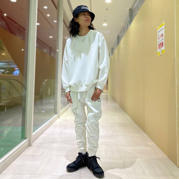 画像14: 【ラストLのみ】KINGSIZE（キングサイズ）“KING EMBOSS CREWSWEAT” (14)