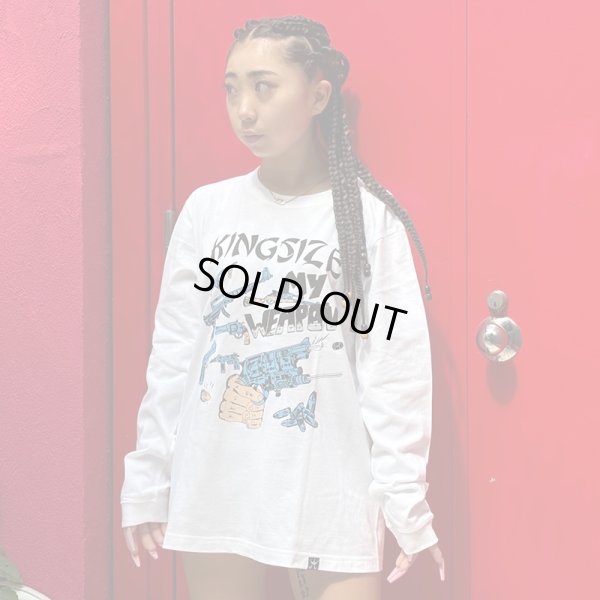 画像11: 【ラストXXLのみ】KINGSIZE（キングサイズ）“DANCEHALL L/S TEE” (11)