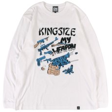 画像2: 【ラストXXLのみ】KINGSIZE（キングサイズ）“DANCEHALL L/S TEE” (2)
