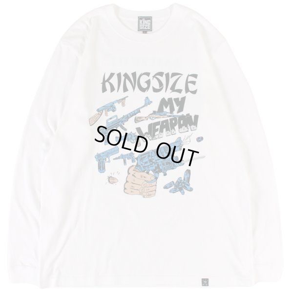 画像2: 【ラストXXLのみ】KINGSIZE（キングサイズ）“DANCEHALL L/S TEE” (2)