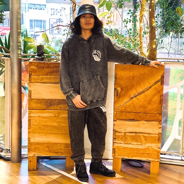 画像15: 【ラストMのみ】KINGSIZE(キングサイズ)“BONE SWEAT PANTS” (15)