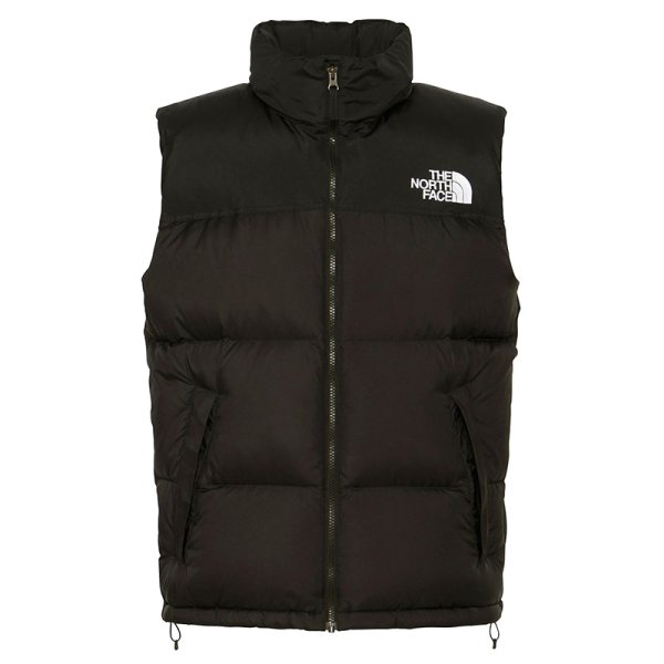 画像1: 【ラストLのみ】THE NORTH FACE（ザノースフェイス）“NUPTSE VEST（ヌプシベスト）ブラック” (1)