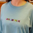 画像11: 【2024.11.06再入荷】【ラストMのみ】PeeTee. (ピーティー) “MULTI COLOR LOVE AND PEACE L/S TEE” (11)