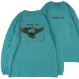 画像1: 【2024.11.06再入荷】【ラストMのみ】PeeTee. (ピーティー) “MULTI COLOR LOVE AND PEACE L/S TEE” (1)