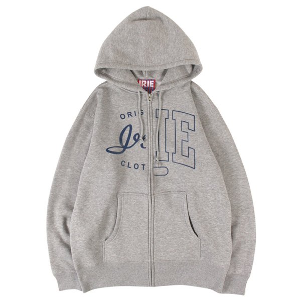 画像1: 【ラストXLのみ】IRIE by irielife(アイリー バイ アイリーライフ) “DOUBLE LOGO ZIP HOODIE” (1)