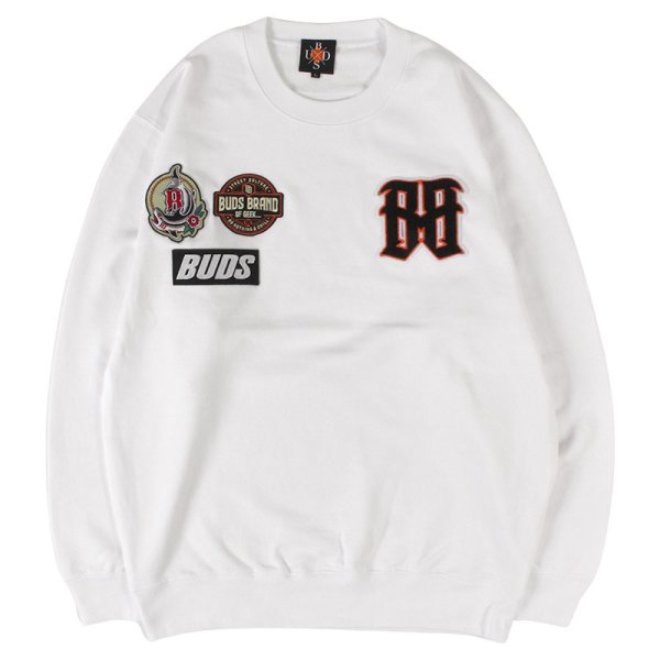 画像1: BUDS（バッズ） “WAPPEN CREW SWEAT” (1)