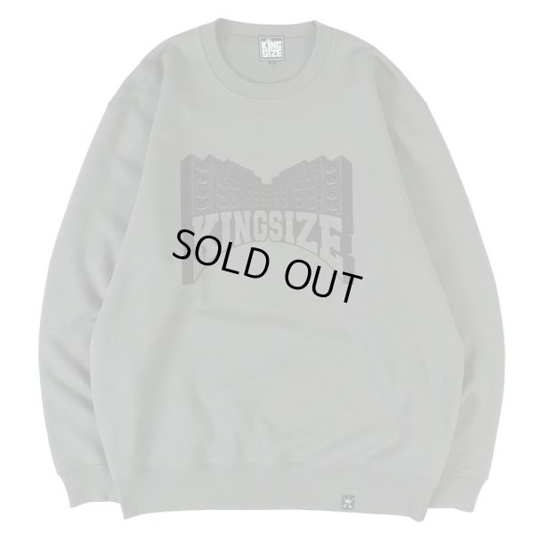 画像1: 【ラストMのみ】KINGSIZE（キングサイズ）“SOUND SYSTEM CREW SWEAT” (1)