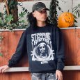 画像10: 【ラストMのみ】KINGSIZE（キングサイズ）“STEPPING RAZOR CREW SWEAT” (10)