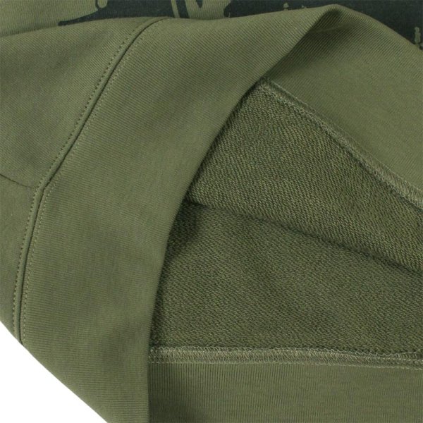 画像9: 【ラストMのみ】KINGSIZE(キングサイズ)“STEPPING RAZOR CREW SWEAT” (9)