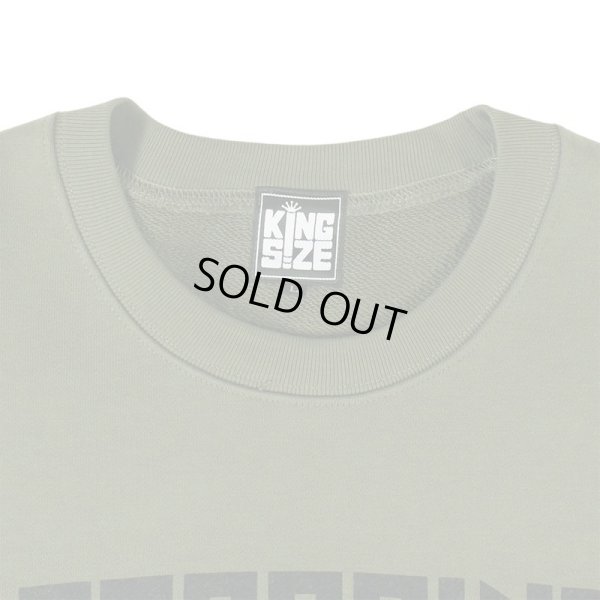 画像3: 【ラストMのみ】KINGSIZE（キングサイズ）“STEPPING RAZOR CREW SWEAT” (3)