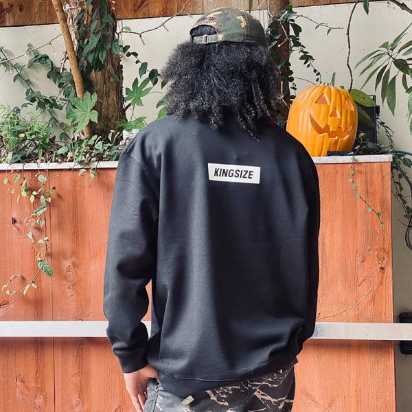 画像11: 【ラストMのみ】KINGSIZE（キングサイズ）“STEPPING RAZOR CREW SWEAT” (11)