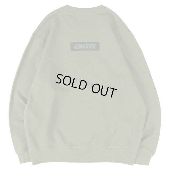 画像2: 【ラストMのみ】KINGSIZE（キングサイズ）“STEPPING RAZOR CREW SWEAT” (2)